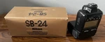 Nikon SB024 Speedlight Electronic Shoe Mount Flash. Fixed Price $20.00.