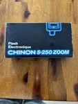 Chinon Auto S-250 Electronic Flash Unit Photography. Fixed Price $50.00.