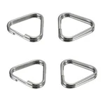 4 Pcs Camera Strap Triangle Lug Rings For Leica Nikon Canon Sony Dslr. Fixed Price $7.95.