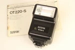 Sunpak OT220-S Speedlight Flash For Olympus OM-2N OM-10 0M1N. Fixed Price $20.44.