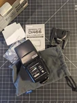 Nissin DI466 Flash For Canon With Original Box, Accessories And Manual Ttl. Fixed Price $22.00.