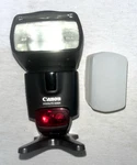 Canon Speedlite 430EX Flash With Stand & Cover #003142. Fixed Price $47.49.