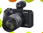 Canon Mirrorless Camera Eos M6 Mark Ii Ring Light Kit LP-E17 Battery +more. Fixed Price $1250.00.