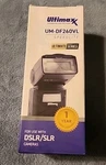 Ultimaxx UM-DF260VL Speedlite Ultimate Series For Dslr/slr Cameras Sealed. Fixed Price $42.99.