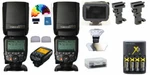 Yongnuo YN600EX-RT Ii Wireless Flash Speedlite Pro Kit 2PCS + YN-E3-RT Triger. Fixed Price $389.99.