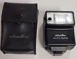 Minolta Auto 30FX Shoe Mount Flash With Case Japan Tested. Fixed Price $21.00.