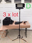 Lot Ikan Lights ILED312-V2 ILED312SP Spot Bi-color Flood Photography. Fixed Price $142.88.