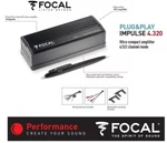 Focal Impulse 4.320 Integration 4-CHANNEL Class-d Indash Amplifier Watt Rms. Fixed Price $278.52.