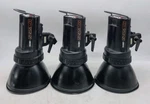 Lot Of 3 Calumet Genesis 400 Monolight Studio Strobe/flash /no Lamp. Fixed Price $174.99.