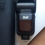 Bolt VX-710C Shoe Mount Flash Lcd Display Zoom For Canon With Case. Fixed Price $59.00.