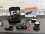 Godox AD200 2.4 Ttl Pocket Flash Light Speedlite 3 Heads W Carry Case Bundle. Fixed Price $250.00.