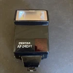 Pentax AF240FT Shoe Mount Flash - Untested. Fixed Price $24.49.
