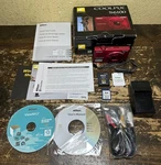 Nikon Coolpix S6100 Red 16MP Camera 7X Zoom Tested Box Extras Sd Card Charger. Fixed Price $99.99.