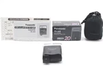 Top Mint Box Panasonic PE-20S Black Electronic Flash Unit Auto Japan. Fixed Price $109.99.