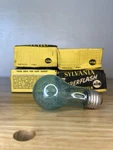 Vintage Sylvania Superflash 7 Bulbs Cardboard Blue Dot SL40B-2. Fixed Price $17.00.