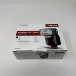 Metz Mecablitz 44 AF-1 Digital Flash For Canon (mb C) Complete W/ Box. Fixed Price $62.77.