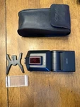 Minolta Program 3600HS (d) Camera Flash & Diffuser Stand Case. Fixed Price $30.50.