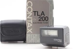 Unused In Box Contax TLA200 Black Shoe Mount Flash For G1 G2 From Japan. Fixed Price $649.99.