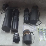Miida Vintage Camera Lenses Lot 35MM 75-205MM 400MM Rare Collector Set. Fixed Price $30.00.
