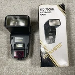 Promaster Ftd 7000M Electronic Flash Twin Bounce Swivel Motorized Zoom Iob. Fixed Price $19.99.