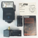 Vivitar Auto Thyristor 550FD Flash Pentax K1000 Canon AE-1 Minolta X700 Olympus. Fixed Price $26.98.