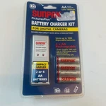 New Sealed Sunpak Battery Charger Kit For Digital Cameras 4 Aa Nickel Batteries. Fixed Price $9.89.