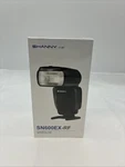 Shanny SN600EX-RF Speedlite Compatible With Canon E-ttl Ii Systems. Fixed Price $225.00.