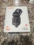 Godox V100C Ttl Li-ion Round Head On-camera Flash 100WS. Fixed Price $296.00.