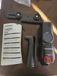 Olympus FL-40 Electronic Flash With FL-BK01 Camera Mount. Fixed Price $59.00.