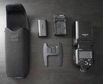 Canon Speedlite EL-5 Flash W/ Lp-el Battery, Charger & Case- Excellent. Fixed Price $259.99.