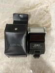 Minolta Maxxum 2800 Af Electronic Flash W/ Original Case. Fixed Price $15.00.