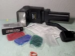 Achiever 632T Auto Thyristor Flash With Handle Grip Filters Manual .... #2337D. Fixed Price $20.00.