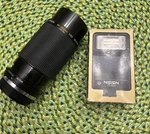 Kiron 80-200MM F/4.5 Lens For Olympus Om Mount With Nissin Electronic Flash 21T. Fixed Price $30.00.