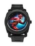 The Flash Grant Gustin Stainless Steel Black Watch (FLT8004). Fixed Price $150.00.