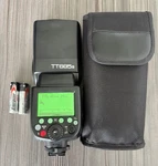 Sony Godox TT685S Camera Flash Speedlite Brand New (open Box)-pouch +batteries. Fixed Price $55.41.