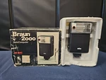 Vtg Flash Braun 2000 Variocomputer 28BVC Black Made In West Germany New Open Box. Fixed Price $19.95.