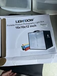 Lightdow 16X16X12 Tent Collapsible Dimmable Usb Powered LED40/U. Fixed Price $25.00.