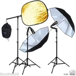 Photography Video Strobe Flash Lighting Slave Boom Stand Kit. Fixed Price $79.20.