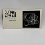 Sunpak Auto 411 Thyristor Flash Instruction BOOK/164280. Fixed Price $9.30.