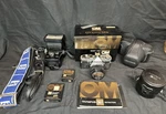 Olympus OM-1 Md 35MM Slr Film Camera G.zuiko Auto-s 50MM F1.4 Lens+ Flash Box+. Fixed Price $295.00.