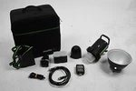 Phottix INDRA500 Ttl Battery Powered Studio Light Kit #203. Fixed Price $324.73.