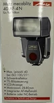 Nikon Dedicated Metz 40AF-4N Camera Flash Unit. Fixed Price $149.50.