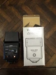 Vivitar 28FD Auto-dedicated Thyristor Flash For Nikon Model Camera. Fixed Price $35.00.