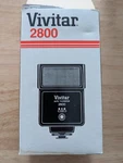 Vivitar 2800 Auto Thyristor Electronic Flash, Shoe Mount New See Descript. Fixed Price $21.00.