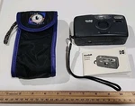 Kodak KC50 Point And Shoot Film Camera Black 35MM Auto Focus Eye Reduction. Fixed Price $14.99.