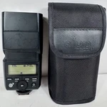 Altura Photo AP-305C Flash For Canon 2.4G E-ttl Tested W/ Protective Pouch. Fixed Price $15.00.