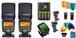 Yongnuo YN-560IV 2PC Wireless Flash Speedlite Kit YN560-TX Pro Transmi For Canon. Fixed Price $299.99.
