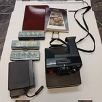Polaroid Land Camera Pronto! With Strap Untested Flashbar Kalimar. Fixed Price $18.71.