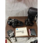 Minolta Maxxum 7000 Af 35MM Slr Camera With 50MM And Sigma 60-200MM Lense Manual. Fixed Price $129.99.