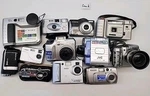 Digital & Film Cameras Parts Only Lot (sony, Kodak, Vivitar, Samsung More). Fixed Price $400.00.
